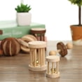 thumbnail image 3 of Flmtop Wood Mini Exercise Chew Teeth Care Molar Toy for Rabbit Chinchilla Hamster Pet, 3 of 9