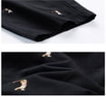 thumbnail image 5 of LYMAYTER 29-38 Men Breathable Cargo Shorts Cotton Embroidery Bermuda Zipper Baggy for Shorts, 5 of 9