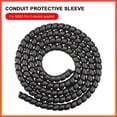 thumbnail image 4 of Protector Bicicleta Cubierta protectora de cable en espiral de 1,3 m Envoltura en espiral universal para M365 PRO 2 (negro) Tmvgtek Accesorios para bicicletas, 4 of 8