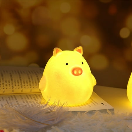 

Home Decor 2PC Portable Battery Operated Cute Animal Led Night Light Children Room Lights For Bedroom Outdoor String