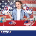 thumbnail image 3 of PMU Patriotic Pre-inflated 4th of July Unicorn 14 Inch Mylar-Foil Balloon with Stick (3/pkg)Pkg/1, 3 of 6