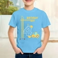 thumbnail image 2 of BJUTIR Boys T Shirts Casual Tops Outdoor Sports Summer Short Sleeve Excavator Graphic Tee Classic Tee Size 6-7 Years, 2 of 4