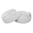 thumbnail image 1 of PU Leather Handbar Tape, Ease Installation Handlebar Strap Sweat Absorption   Cool Appearance  For Cycling White, 1 of 8