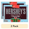 (2 pack) Hershey's Milk Chocolate Christmas Candy Stocking Stuffer, Gift Bar 3 lb