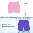 thumbnail image 2 of KAWELL Color Changing Swim Trunks for Men, Boys Quick Dry Sports Shorts, Summer Temperature Color Changing Swim Trunks, 2 of 3