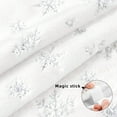 thumbnail image 2 of Lomyolo Christmas Tree Skirts for Xmas Tree Holiday Party Christmas Decorations White Plush Silver Sequin Snowflake, 2 of 7
