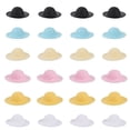 thumbnail image 1 of Mini Simulation Straw Hats 24Set Assorted Color Diy Accessory For Dolls And Succulent Plants, 1 of 8