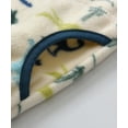 thumbnail image 2 of Toddler Girls Thin Fleece Jacket Cartoon Spring Baby Girls Boys Coats for Kids Green Dinosaur 5-6T, 2 of 9