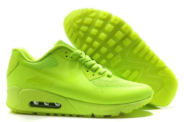 Nike Air Max 90 Hyperfuse Premium Volt Men's Athletic Running Shoes Size 14 معقدة