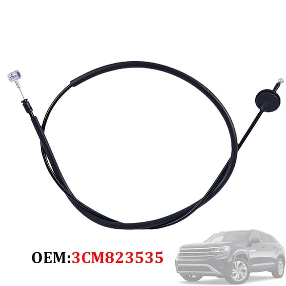 JJMY For 2020 2021 2022 2023 Volkswagen Atlas Latch Hood Release Cable 3CM-823-535