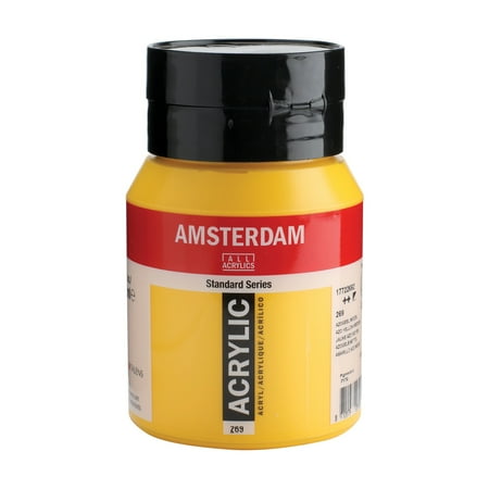 UPC: 8712079281618 | Amsterdam Standard Series Acrylic Paint 500ml Azo Yellow Medium
