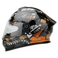 thumbnail image 2 of Casco De Motocicleta Unisex, Unisex, Para Adultos, Cool Rider Equipment, Casco De Moto De Cuatro Estaciones, Doble Visera, Casco Integral Abatible, Gafas De Sol Integradas,, 2 of 7