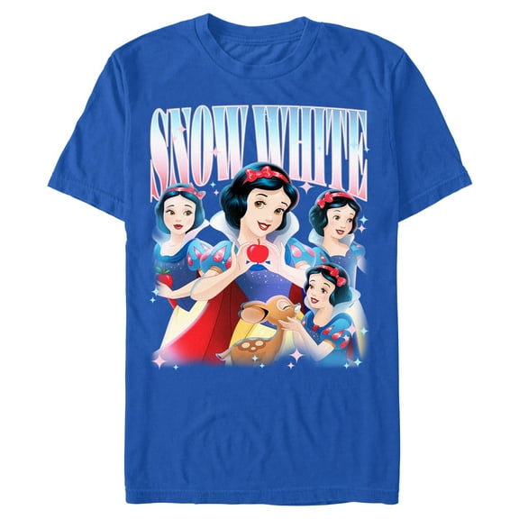 Mens Snow White and the Seven Dwarfs Princess Collage T Shirt