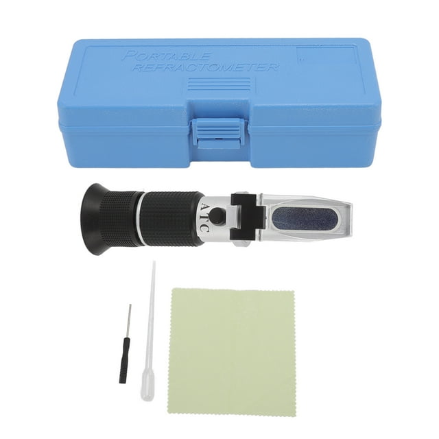 Sugar Content Hydrometer, Accurate Brix Meter Refractometer Efficient Easy To Use 0-80% For Fruit For Home
