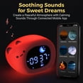 thumbnail image 3 of Reloj Infantil con Luz y Sonido - Luz Que de Color, Enchufe USB, 12/24 H, Entrenador de Rutinas, 3 of 5