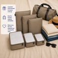 thumbnail image 7 of Brookstone Packing Cubes for Travel Multi-Functional Luggage Organizers for Suitcase 6 Piece, 7 of 7