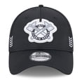 thumbnail image 2 of Men's New Era Black Atlanta Braves 2024 Clubhouse 39THIRTY Flex Hat, 2 of 6