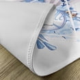thumbnail image 5 of Ambesonne Kabuki Place Mats Set of 4, Fox Kitsune, Standard Size, Pale Blue White Beige, 5 of 6