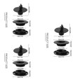 thumbnail image 2 of Guardoinrt 10PCS Car Floor Mat Clips Universal Retention Grips Carpet Fixing Clamps Buckles Anti Skid Fastener Retainer Resistant 3Set, 2 of 6