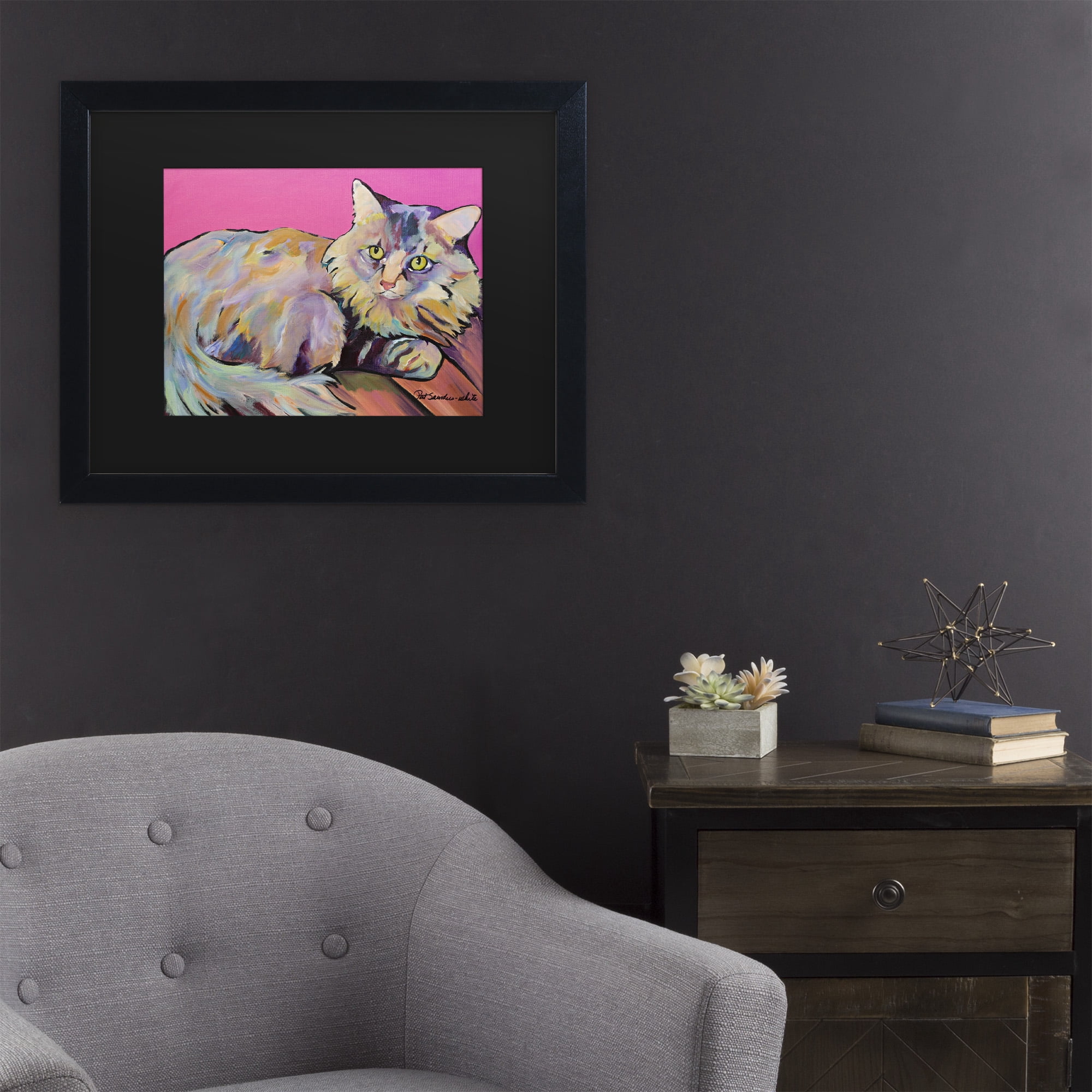Trademark Fine Art 'Catatonic' Canvas Art by Pat Saunders-White
