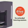 thumbnail image 5 of BELLA VersaBrew 2-in-1 Coffee Maker, K-Cup Compatible, Single Serve & 12-Cup Carafe Brewer, Iced Coffee Function, Plum, 5 of 8