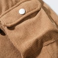 thumbnail image 5 of Rggeeun Jackets For Men Comfortable Stylish Corduroy Jacket Versatile Lightweight For Fall Winter Outwear Streetwear, 5 of 9