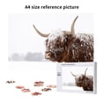 thumbnail image 6 of Rateoe Yak Pattern Wooden Picture Puzzle ,1000 Piece Jigsaw Puzzle ,Family Fun Puzzle, Home Décor Puzzle, Gift Puzzle(Horizontal style), 6 of 9