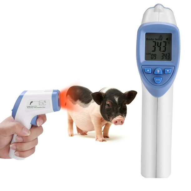 Tebru Animal Thermometer,High Precision Veterinary Infrared Thermometer