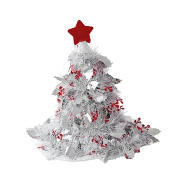 Sombrero para de Navidad Decorativo Adorno de Navidad Gorra Festiva para Decoración Sombrero con Lazo No Tejido Función Ornamentación Adecuado Astilla