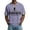 Light Purple, variant on Hello Darkness My Old Friend Men's Waffle Knit V-Neck T-Shirt, Funny Beer Print Tee, Casual Raglan Sleeve St. Patrick's Day Top, Humorous Athletic Fit Summer Shirt