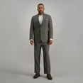 thumbnail image 3 of Men's Haggar® Premium Classic-Fit Flat-Front Stretch Suit Pants Color: Oatmeal Size: 38X29, 3 of 3