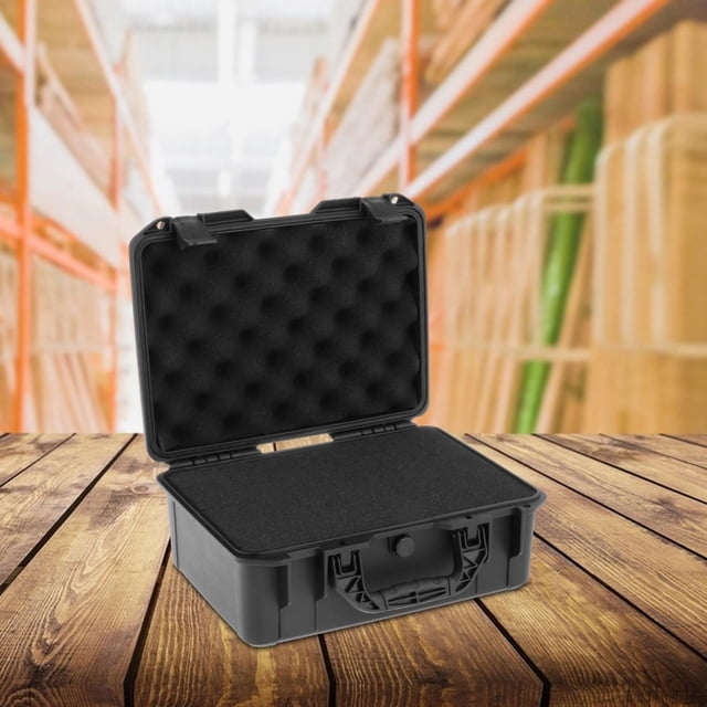 Caja de herramientas Caja de almacenamiento Organizador de herramientas con cerradura Maleta portátil para electrónica Hobby O M 24cm x 168cm x 73cm DYNWAVEMX Caja de herramientas Protectora
