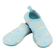 i play. by green sprouts Baby Water Shoe, Aqua Rainbows, 6 M US