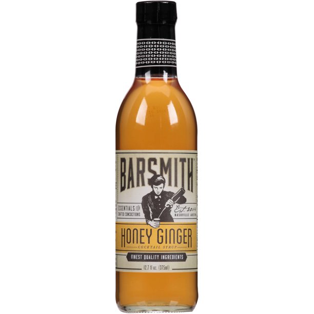 Barsmith Honey Ginger Cocktail Syrup, 12.7 fl oz