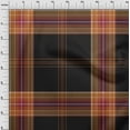 thumbnail image 3 of oneOone Silk Tabby Fabric Tartan Check Printed Craft Fabric BTY 42 Inch Wide, 3 of 4