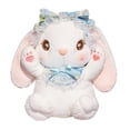 thumbnail image 2 of Peluche HUOGUO Loli Bunny Girl Princess White Rabbit 45 cm, 2 of 2