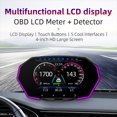 thumbnail image 2 of Methold Car Head Up Display OBD Navegación LCD Brújula Digital HUD Ajustable al aire libre Medidor de longitud Soporte dividido Electrónica, 2 of 6