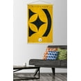 thumbnail image 2 of NFL Pittsburgh Steelers - Logo 25 Wall Poster with Magnetic Frame, 22.375" x 34", 2 of 5
