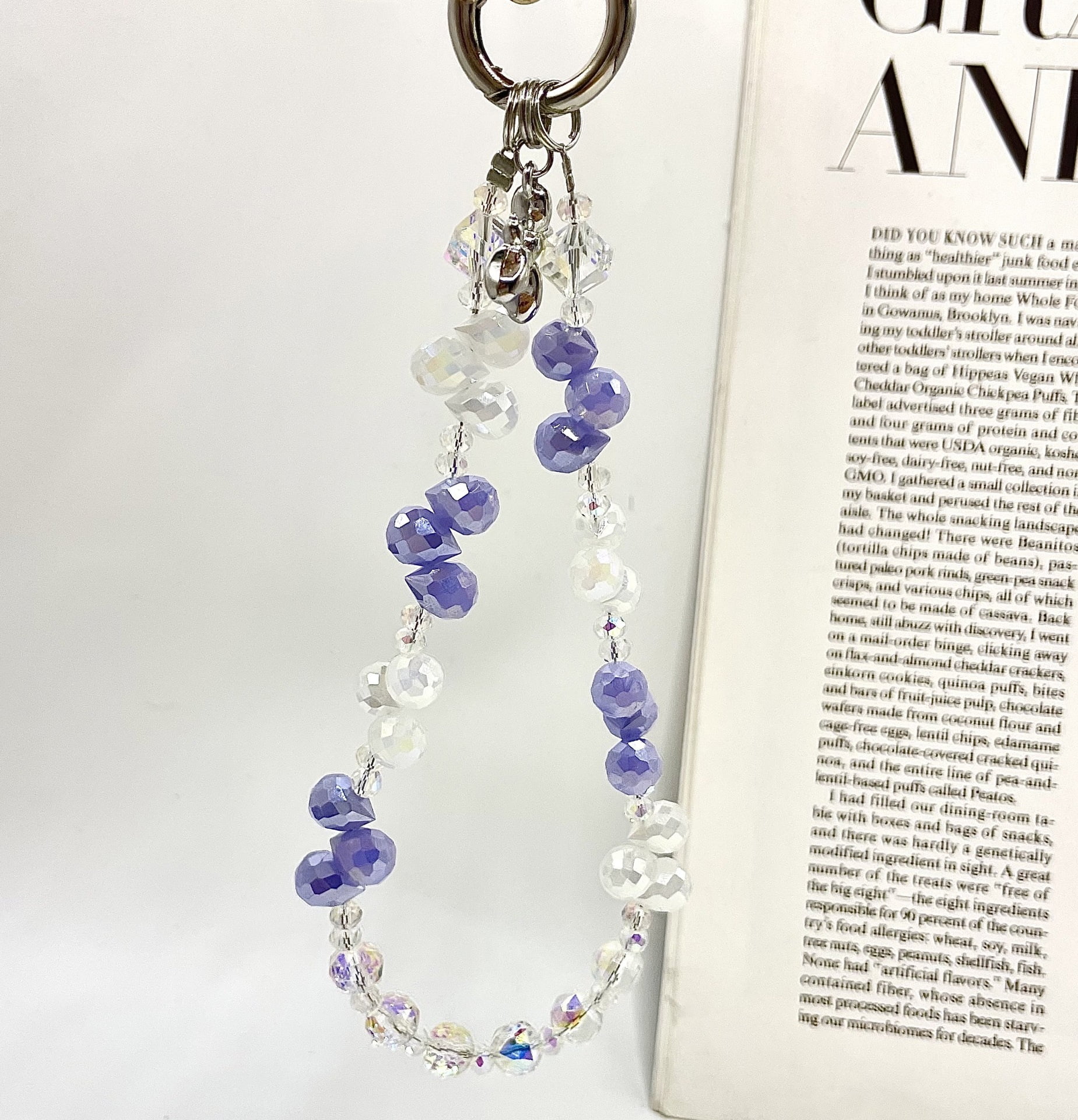 New Sparkling Crystal Phone Chain - Original Wrist Lanyard for Phones, Bags, and Keys