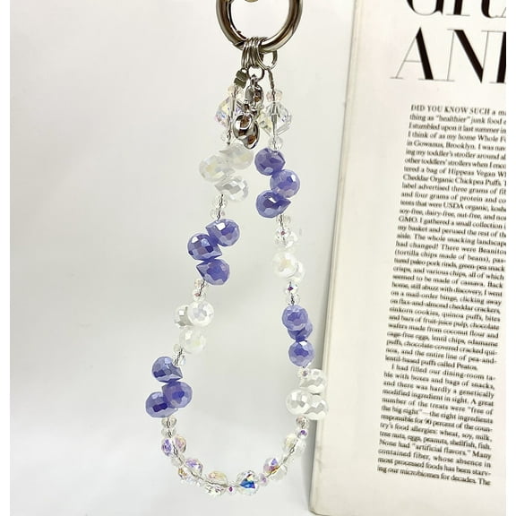 New Sparkling Crystal Phone Chain - Original Wrist Lanyard for Phones, Bags, and Keys