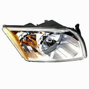 New Right Side Headlight Compatible With Dodge Caliber Rush Plus Hatchback SXT SRT4 R T SE 2007 2008 2009 2010 2011 2012 By Part Numbers 5303738AK CH2519118