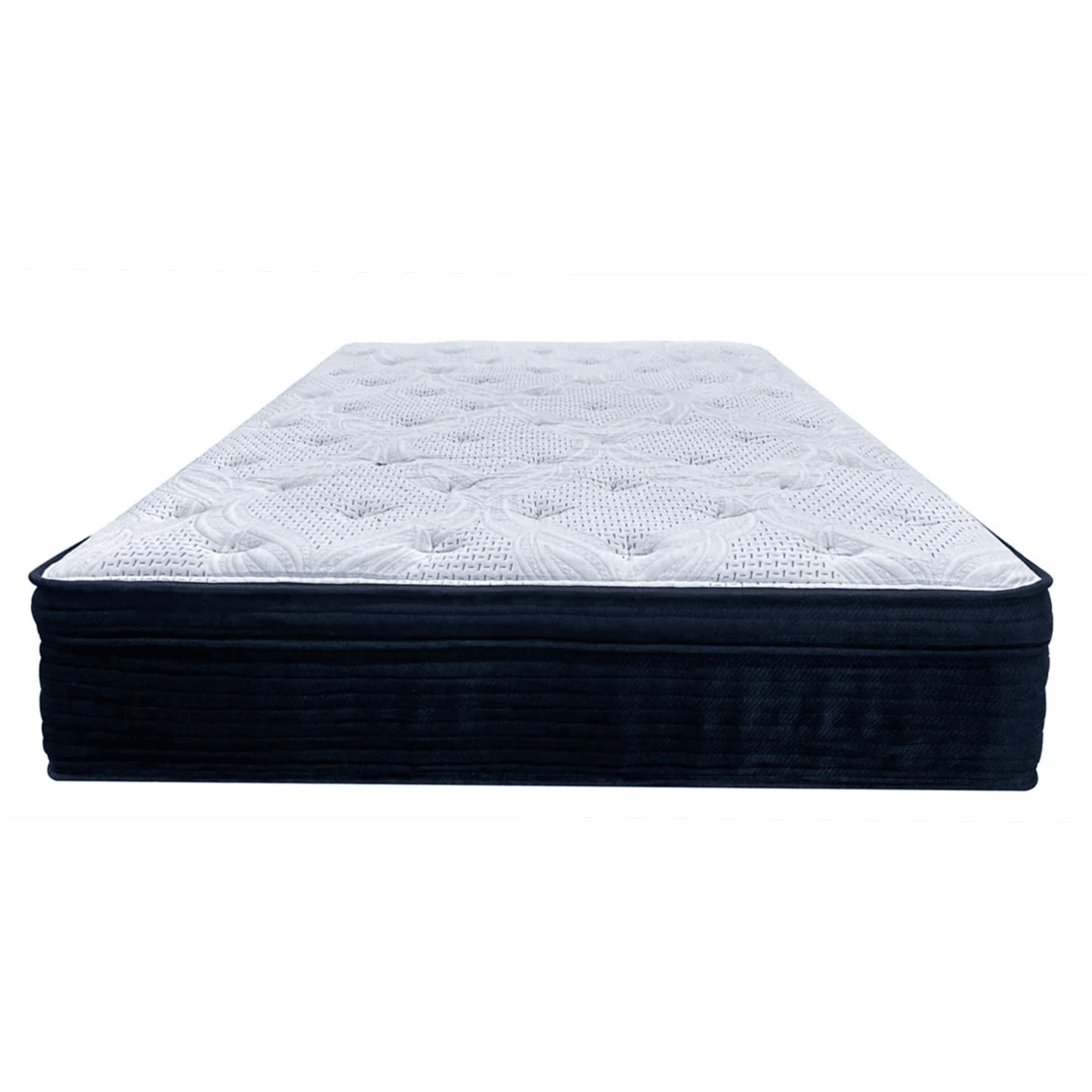 CHAMPFLAG King Size Hybrid Mattress 13 Inch, Medium Soft Plush, Cooling Gel Foam & Motion Isolating Pocket Coils, Edge Support
