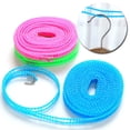 thumbnail image 1 of Cheers US Clothesline Cloths Drying Rope Portable Colorful Travel Hanging Cloths Adjustable for Indoor Outdoor Laundry Storage, Windproof Clothes Line, Hanger for Camping Travel & Home Use, 1 of 7