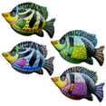 thumbnail image 3 of Guanhe Metal Fish Art Wall Decor Ocean Beach Swimming Pool Garden Decoration Indoor Outdoor Sculpture Statue Christmas Clearance Gifts 1PC, 3 of 3