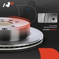thumbnail image 6 of A-Premium 11.02 inch (280 mm) Front Vented Disc Brake Rotors Compatible with Select Volkswagen models - Jetta 2011 2012 2013 2014 2015, 2-PC Set, 6 of 9