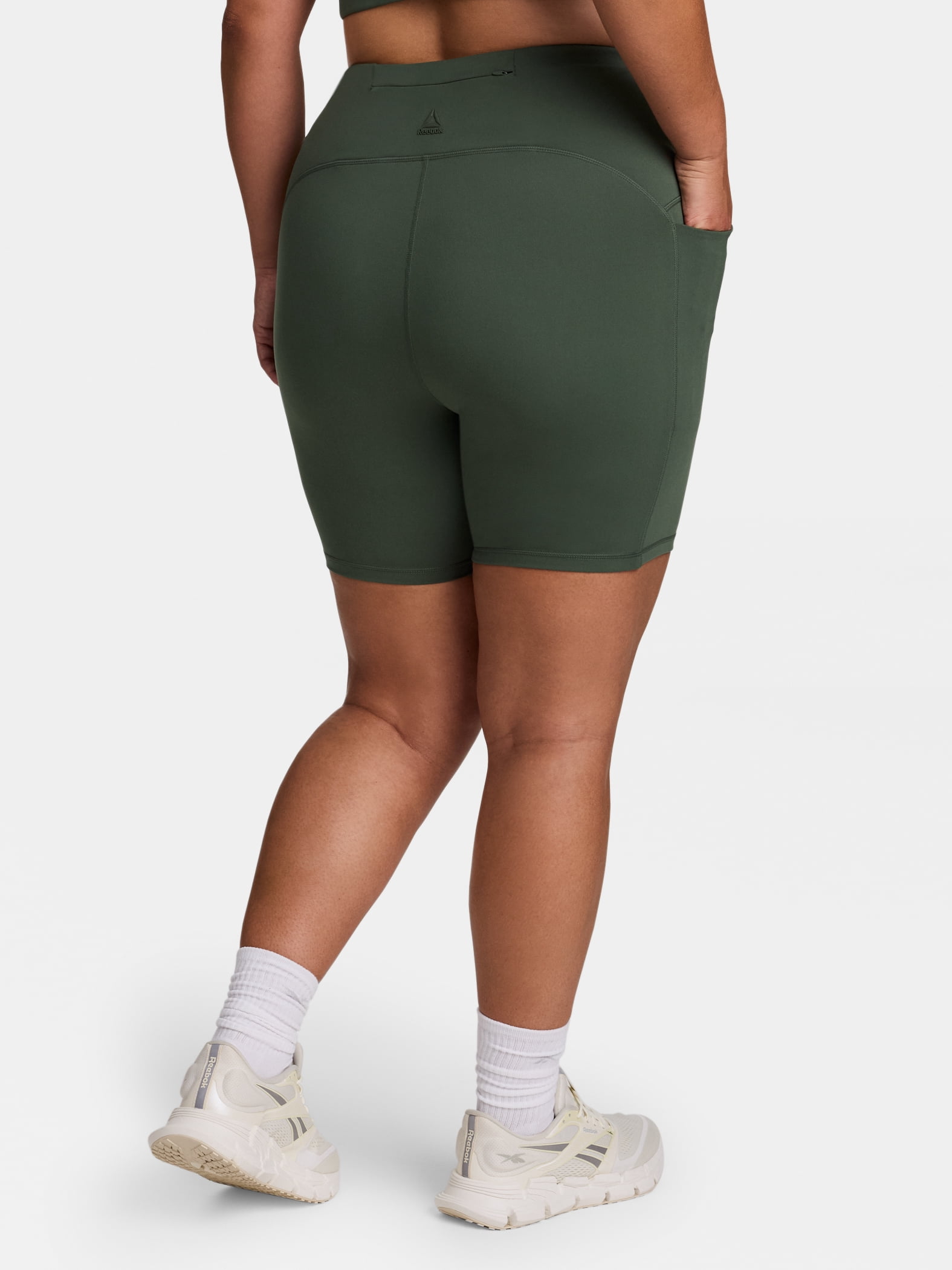 Reebok Women's Reflex High Rise Short, 7" Inseam, Sizes XS-4X