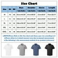 thumbnail image 3 of adviicd Grunt Style Shirts For Men Men's Loose Fit Midweight Chambray Short Sleeve Shirt White XL, 3 of 4