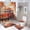 style-322, variant on 4 Piece Shower Curtain Sets with Non-Slip Rugs Toilet Lid Cover And Bath Mat Bathroom Decor Set Santa Claus Holding Presents Waterproof Shower Curtain Red Christmas Santa Claus for Bathroom Decor Set