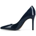 thumbnail image 3 of Journee Womens Venus Stiletto Heel Pointed Toe Comfort Dress Pumps, 3 of 9