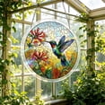 thumbnail image 6 of Acrylic Jigsaw Puzzle Suncatcher-Galactic Colorful Birds, Stained Glass Window Hanging, Home Decor Creative Mom Gifts, Birthday Gifts for Women,Wife, Sisters, Aunt, Besties 7.4in, 6 of 7